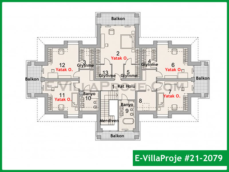 Ev Villa Proje #21 - 2079