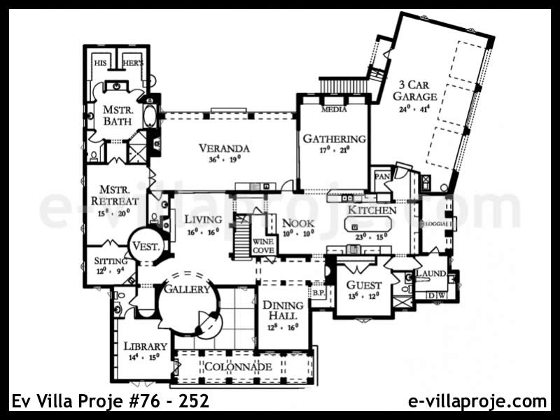 Ev Villa Proje #76 - 252