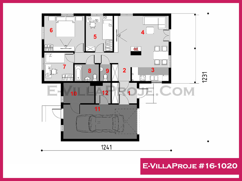 Ev Villa Proje #16 - 1020