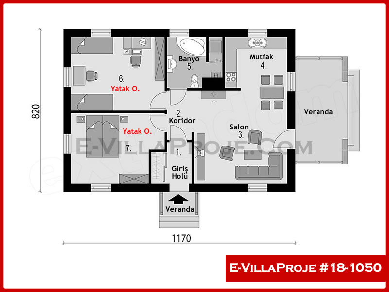 Ev Villa Proje #18 - 1050