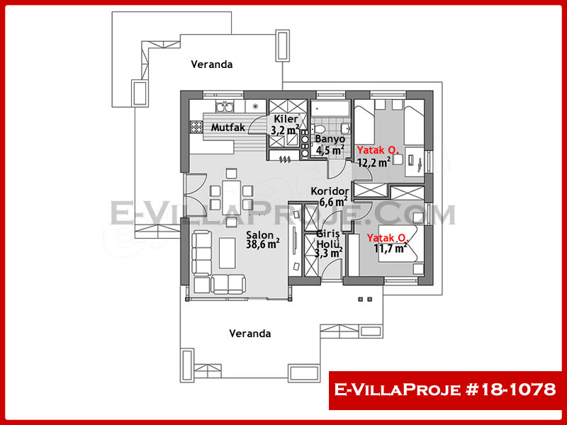 Ev Villa Proje #18 - 1078